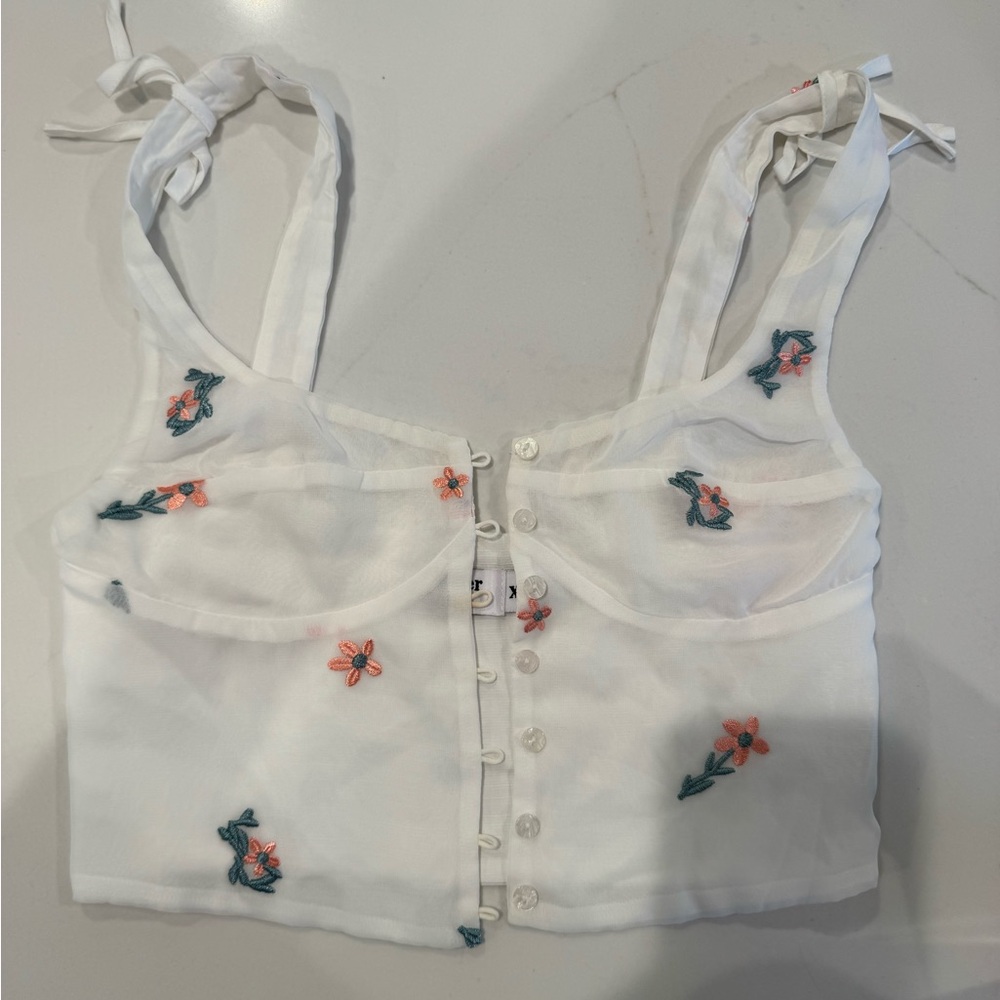 Tiger Mist Crop Top XS